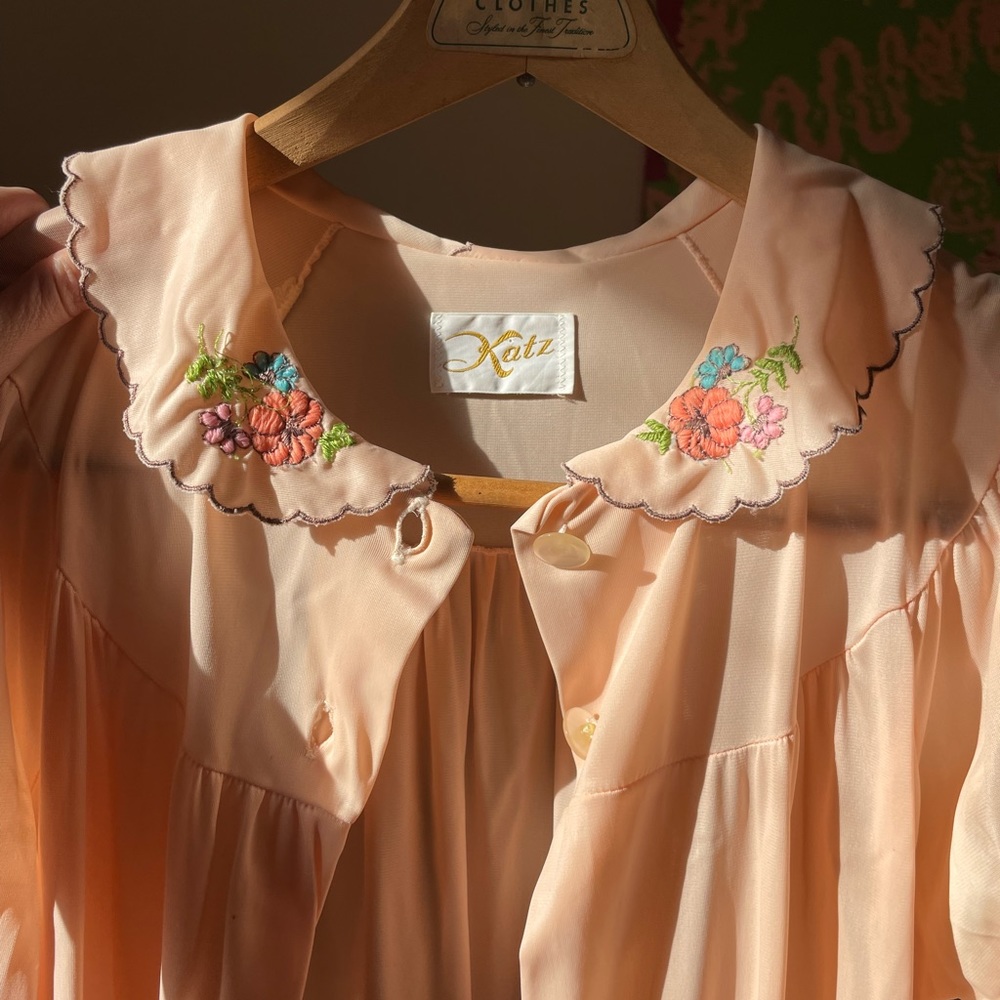 Vintage 1960s Katz Housecoat